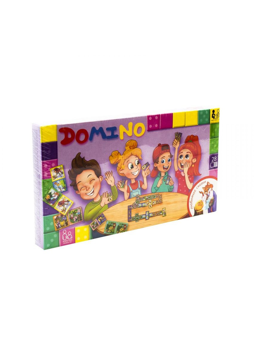 Настольная игра "Домино: Любимые сказки" Dankotoys (294727700)