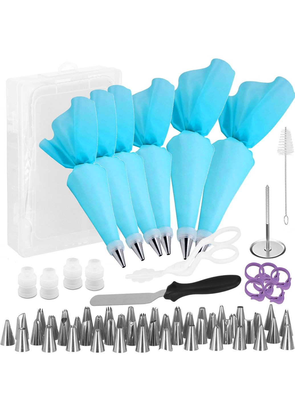 Набір кондитерський для декору тортів та кексів 70 інструментів KI0092 Springos (315781183)