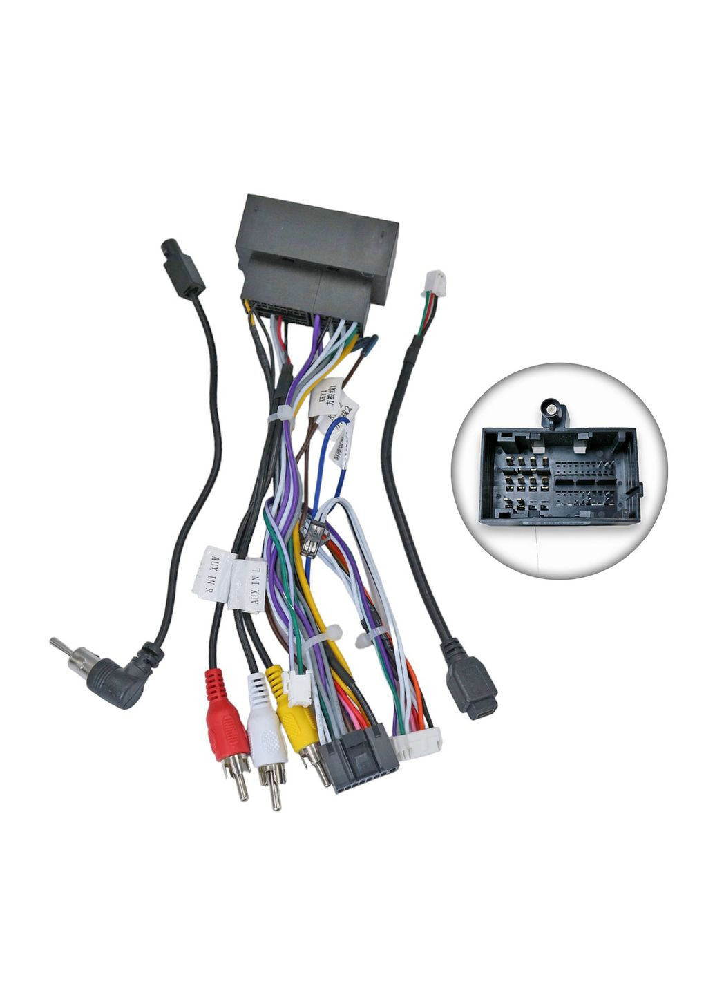 Перехідник живлення серії з адаптером CAN-BUS для Fiat QBR-W FA-20010 (дрот) QIV (299906214)