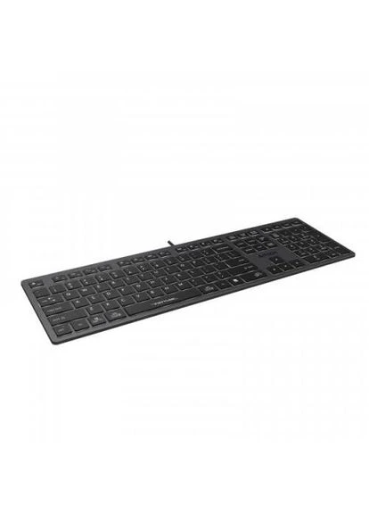 Клавиатура FX60 "Fstyler", /Grey, USB, белая LED подсветка, ультратонкая, переключатели Scissor, 12 мультимедийных кнопок, A4Tech (395349537)