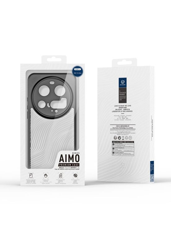 Чехол Aimo Series для Xiaomi 15 Ultra Black Dux Ducis (369152778)
