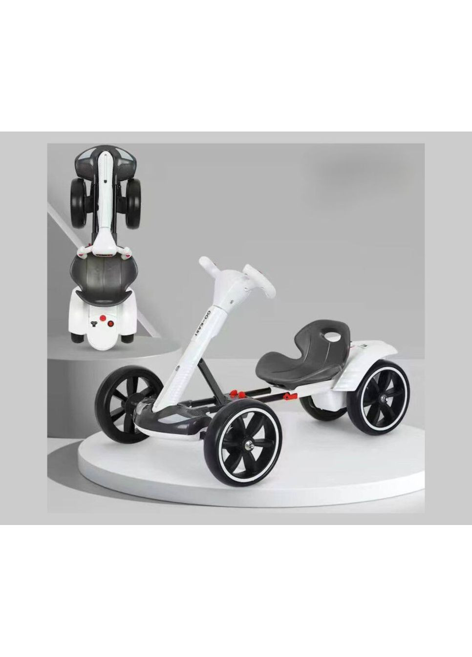 Дитячий електрокар GO KART F1 (Чорний) Maraton (369927378)