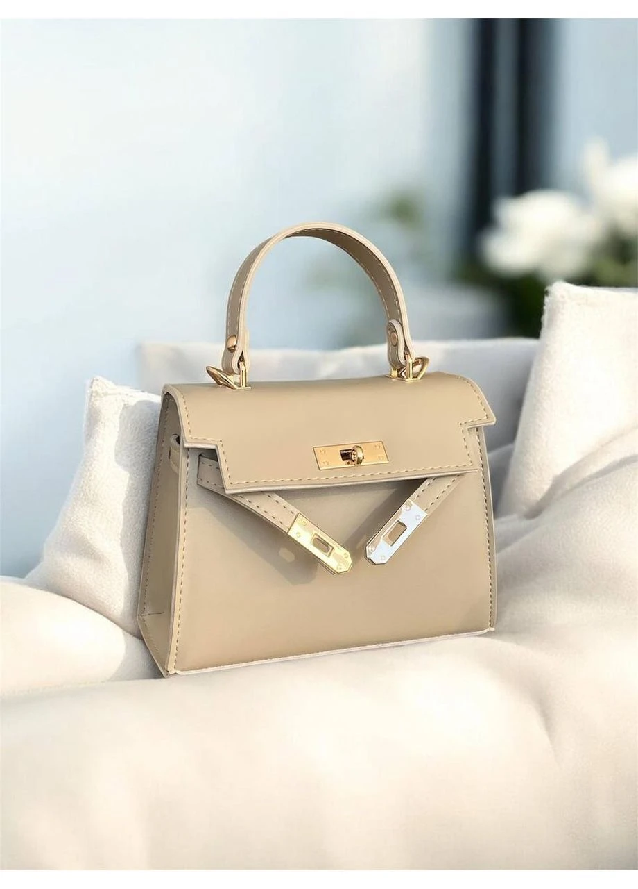 Женская мини-сумка Starbags 050 бежевая No Brand (388558116)