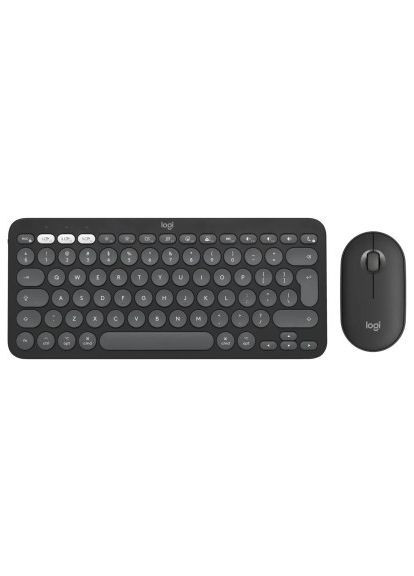 Комплект Pebble 2 для Mac Wireless UA Graphite (920-012244) Logitech Pebble 2 for Mac Wireless UA Graphite (369880170)