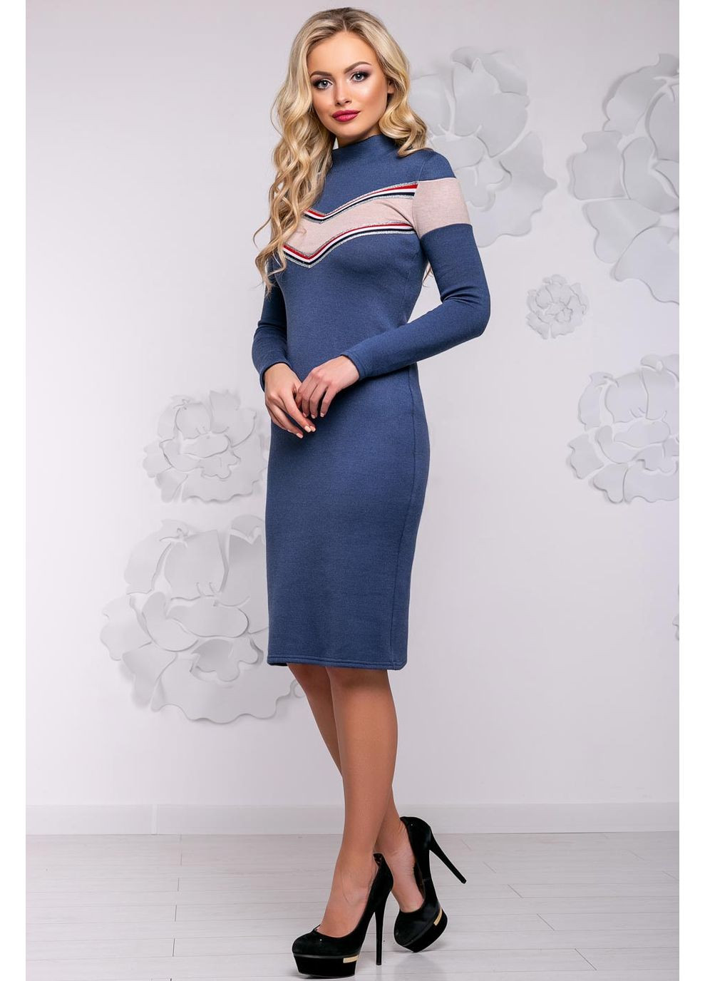 Синя сукня 1051.2914 Seventeen