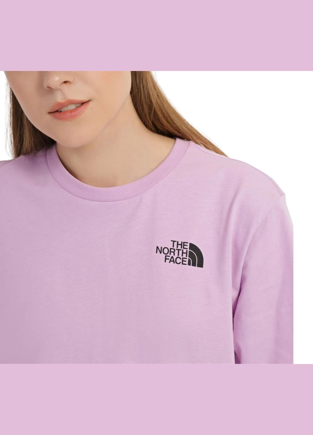 Фиолетовая демисезон футболка simple dome The North Face