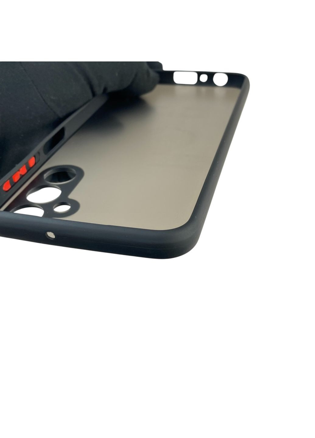 Чохол для телефона Galaxy A24 (SM-A245F) з високими бортами із захистом камери на самсунг а24 чорний Samsung (366232998)