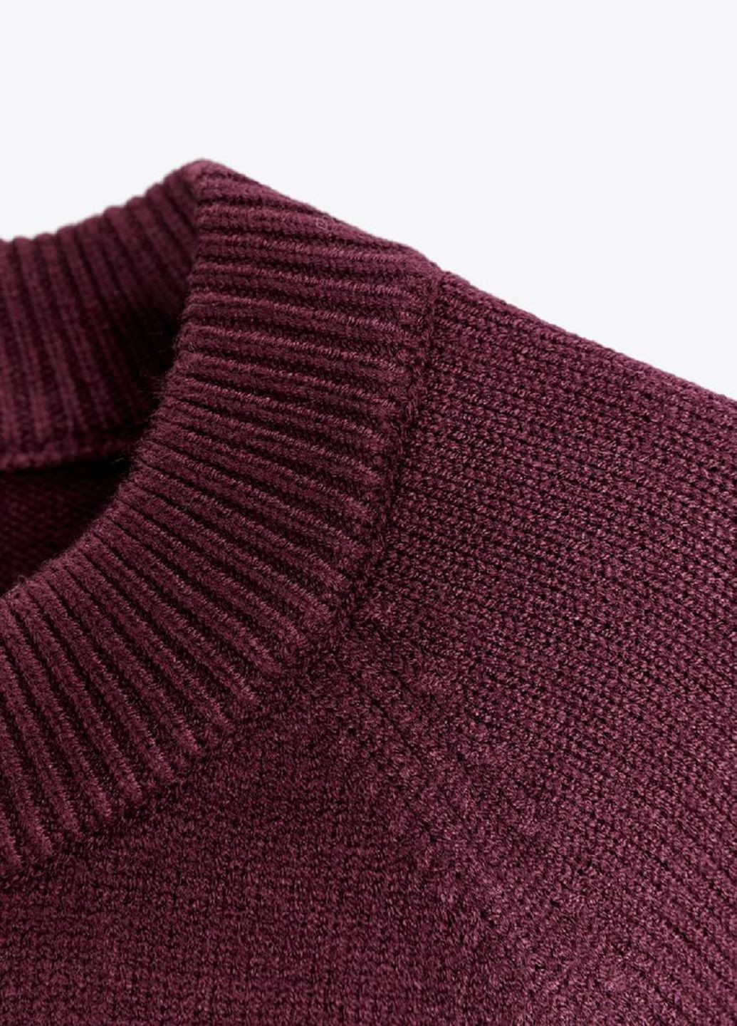 Фиолетовый демисезонный свитер Zara