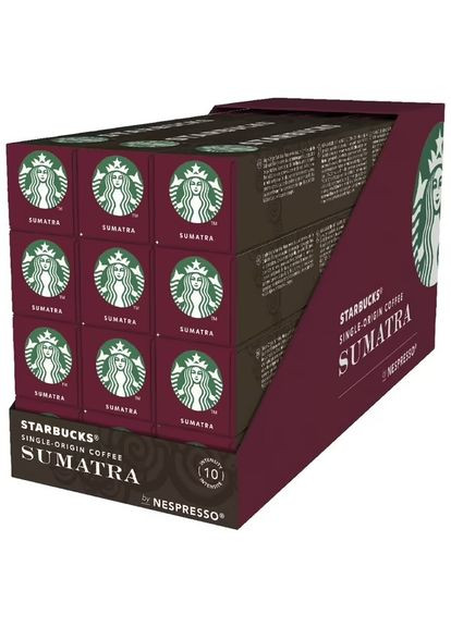 Кофе Sumatra, 120 капсул Nespresso Starbucks (313288553)