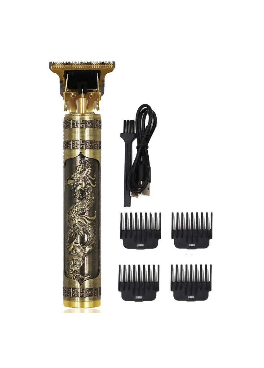 Триммер для стрижки волос окантование бороды аккумулятор USB Vintage T901 AC Prof (316092890)