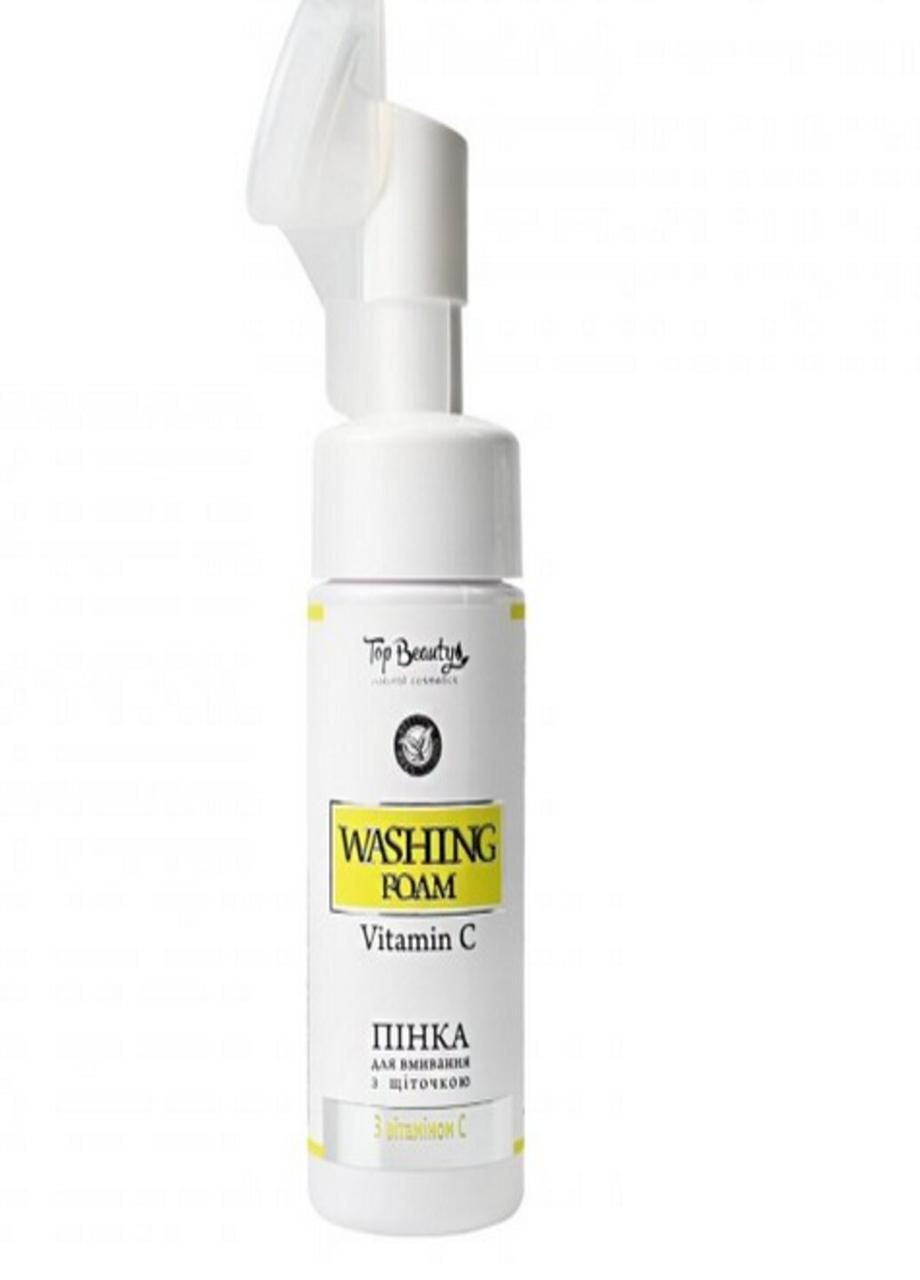 Top Beauty Пінка для обличчя зі щіточкою Vitamin C, 150 мл — Крем, Україна (268666383)