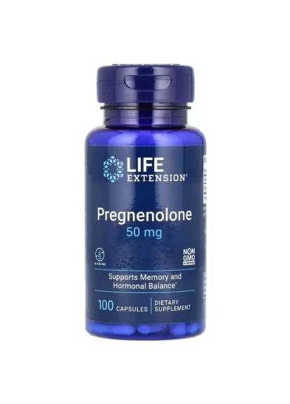 Витаминно-минеральный комплекс Прегненолон, Pregnenolone, 100 капсул (LEX-30210) Life Extension Прегненолон, Pregnenolone, 100 капсул (401658857)