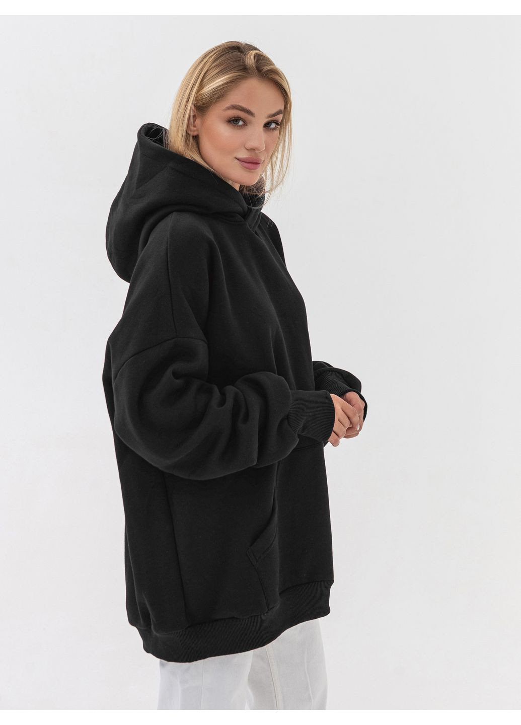 Набор женских тощих оверсайз OVERSIZE 2шт.( U0404W Dark Grey-Black) RAY BASIC (362976050)