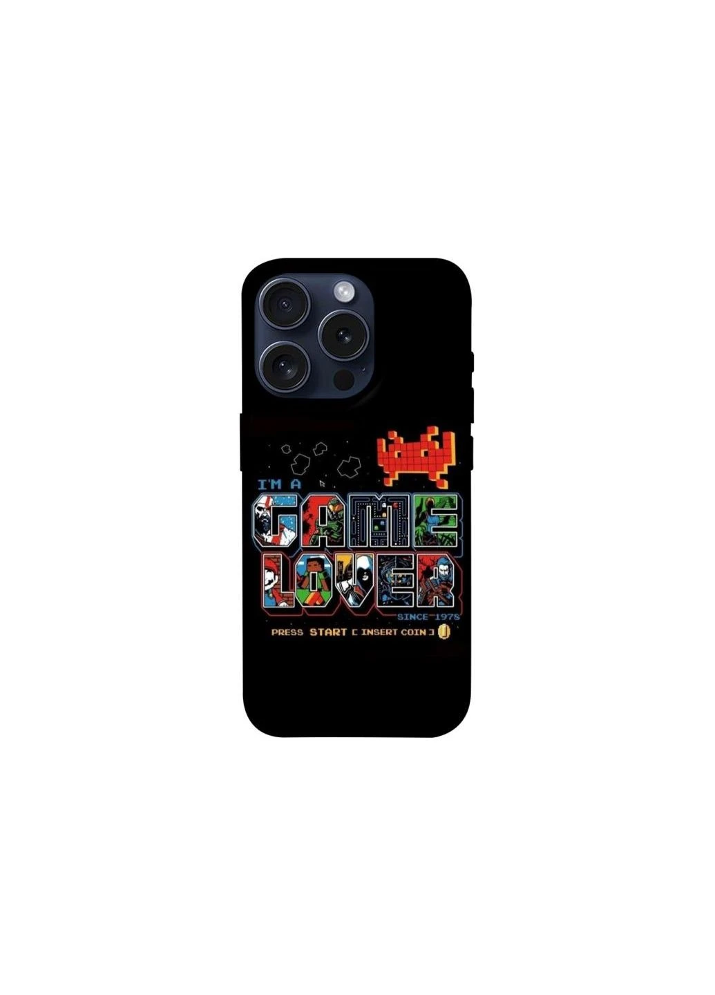 Чехол на Apple iPhone 15 Pro (6.1") Game Over Frontalka (354665696)
