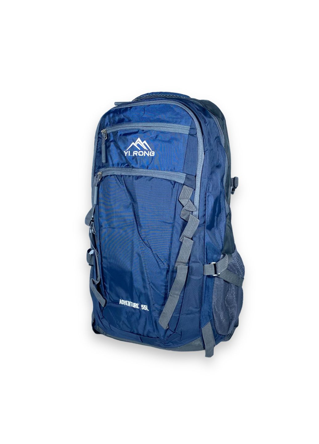 Туристичний рюкзак, 40 л, два відділи, дві фронтальні кишені, розмір: 55*35*20 см, синій Yi Rong (286421611)