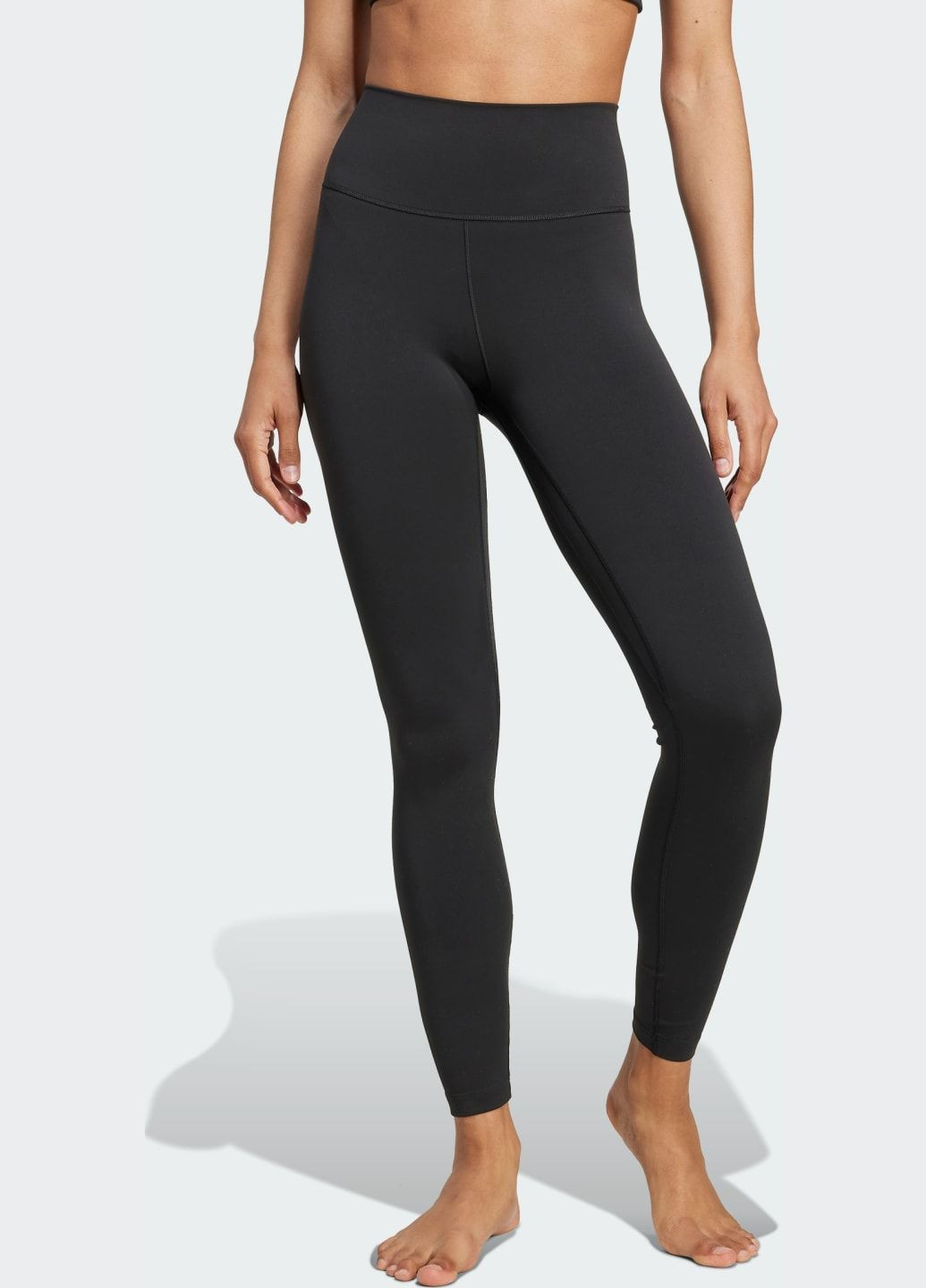 Черные демисезонные леггинсы all me 7/8 adidas