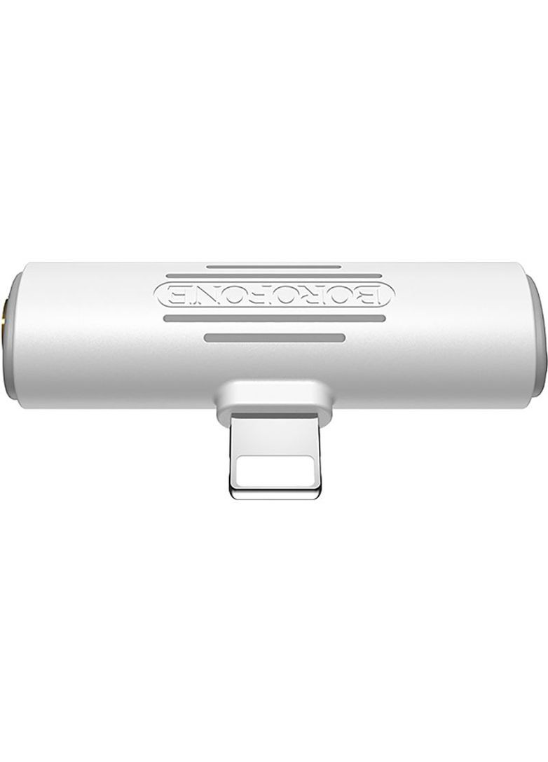 Переходник BV7 Light Lightning digital 3.5 audio converter White Borofone (301465659)
