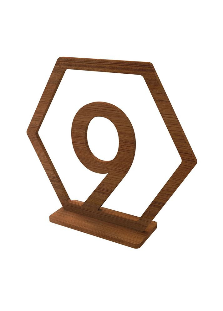 Номерки деревянные настольные Ekostar (368307181)