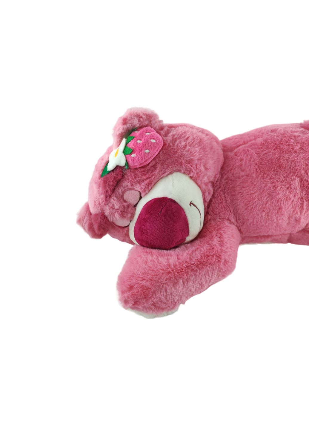 Мягкая игрушка спящий Медвежонок Розовый, 37см (000023) No Brand (299335970)