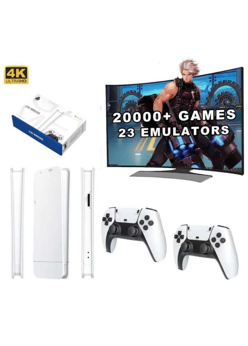 Игровая приставка консоль M15 Plus 64Gb 4K Game Stick 3D с двумя беспроводными джойстиками (2390000010) No Brand (340912483)