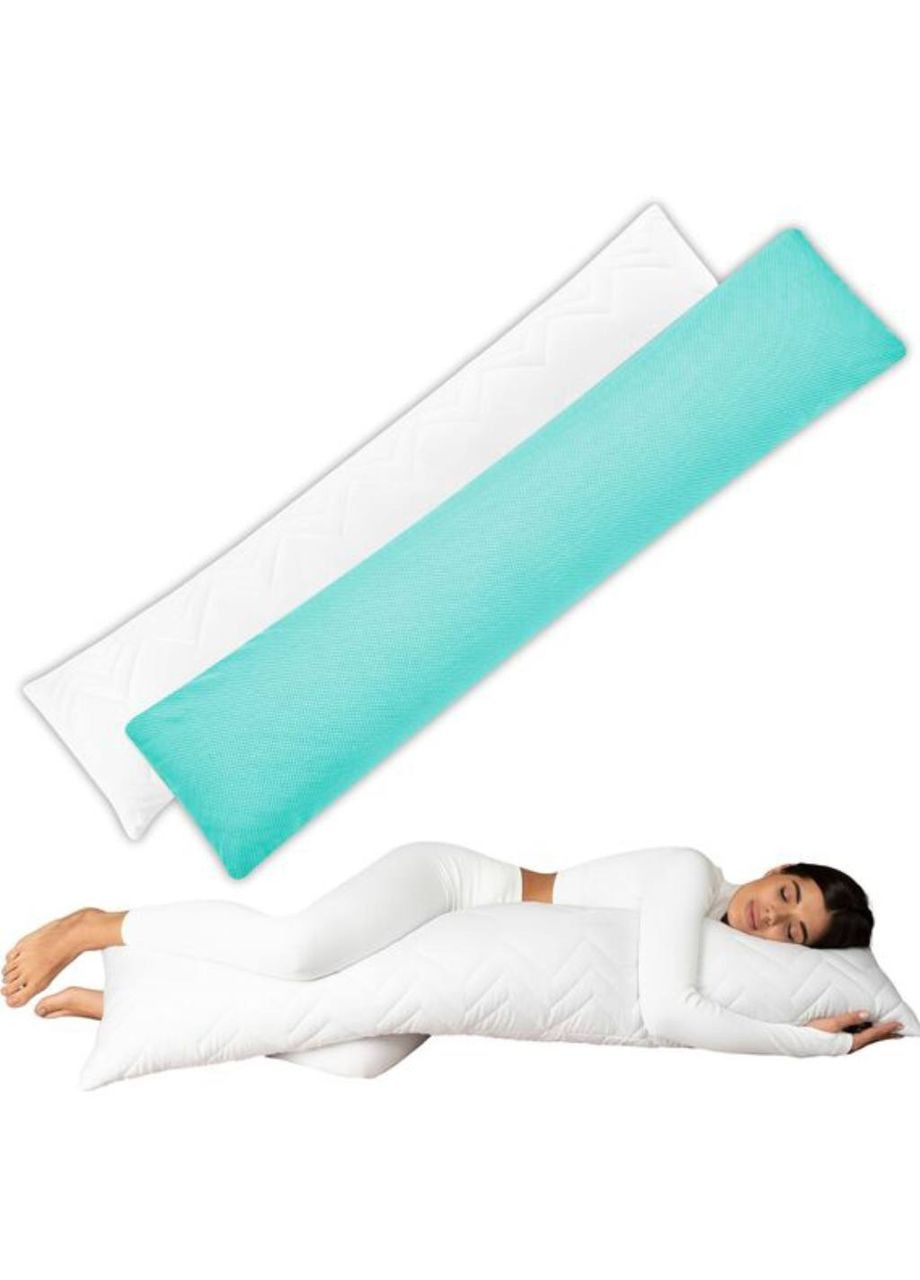 Подушка з наволочкою для відпочинку та сну 40х140 см IDEIA Nordic+ (353496378)