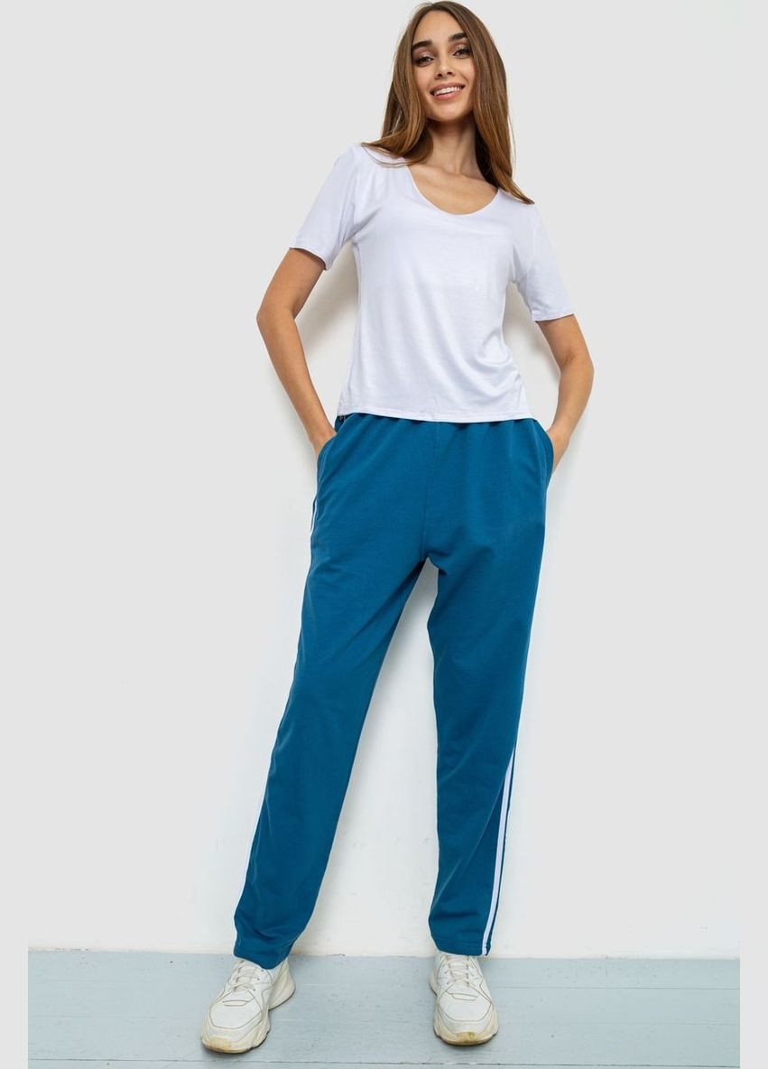 Спорт штаны женские, цвет петроль, Ager (292865958)
