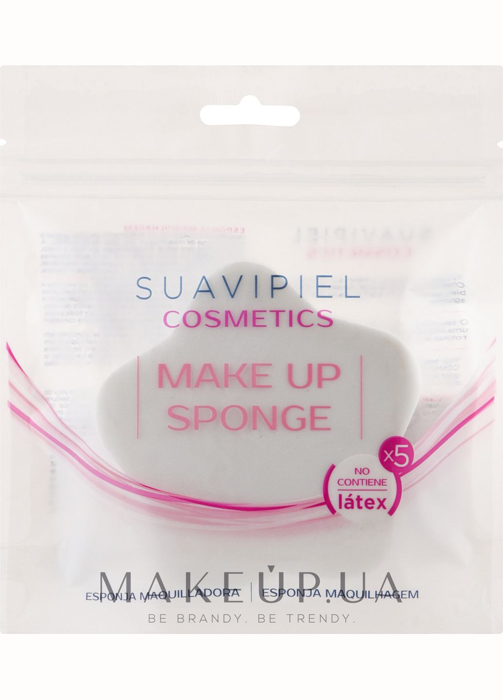 Набор спонжей для макияжа Cosmetics Make Up Sponge 5шт (605465-27069449) Suavipiel (361931568)