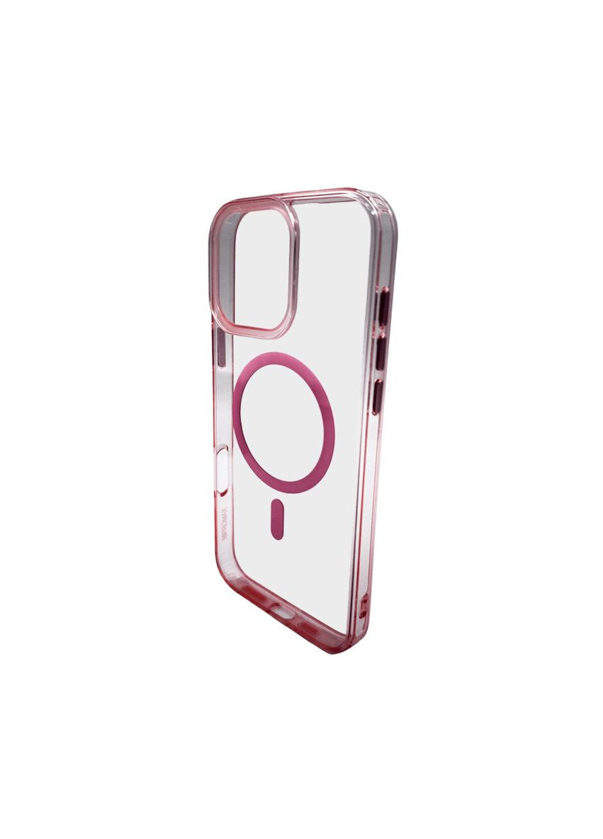 Чохол Acrilyc Colorful з MagSafe для iPhone 16 Pro Pink No Brand (336146490)