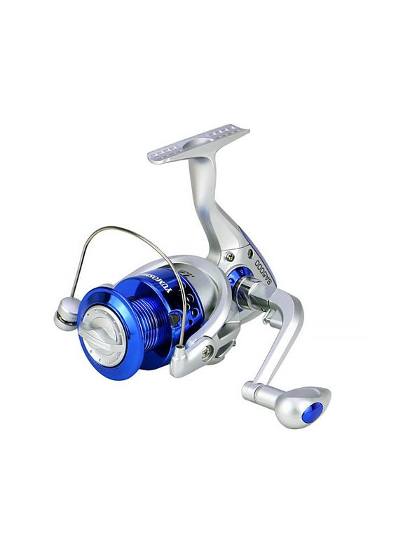Котушка безінерційна SA Silver-Blue для спінінга 34 шт. Yumoshi (352012037)