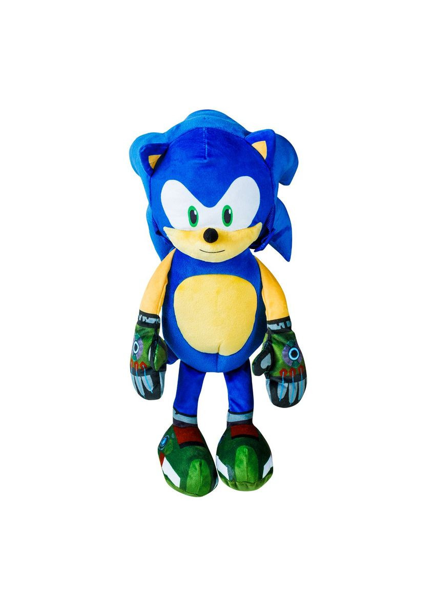 Рюкзак-игрушка Sonic Prime, мягкий – Соник 42 см MIC (294092058)