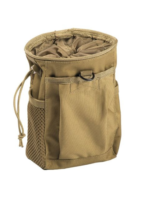 Сумка сброса магазинов Тактическая Складная EMPTY SHELL POUCH MOLLE COYOTE (16156305) Mil-Tec (292132391)