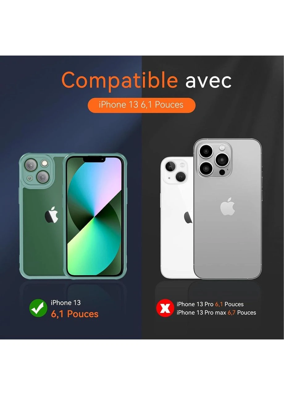 Чехол BESINPO для iPhone 13 с защитным экраном No Brand (376786110)