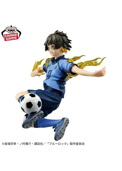 Фигурка Bandai Синяя Тюрьма Мегуру Бачира Blue Lock Bachira Meguru 12 см B BL BM 12 Banpresto (373965446)