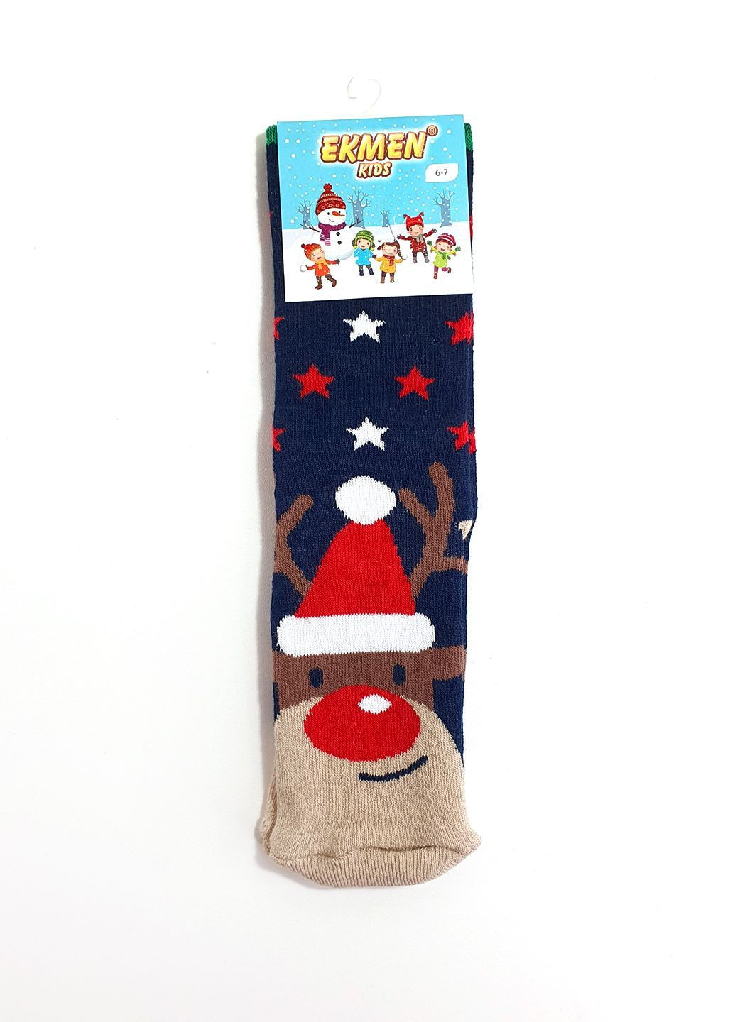 Дитячі новорічні шкарпетки Ekmen (367185050)