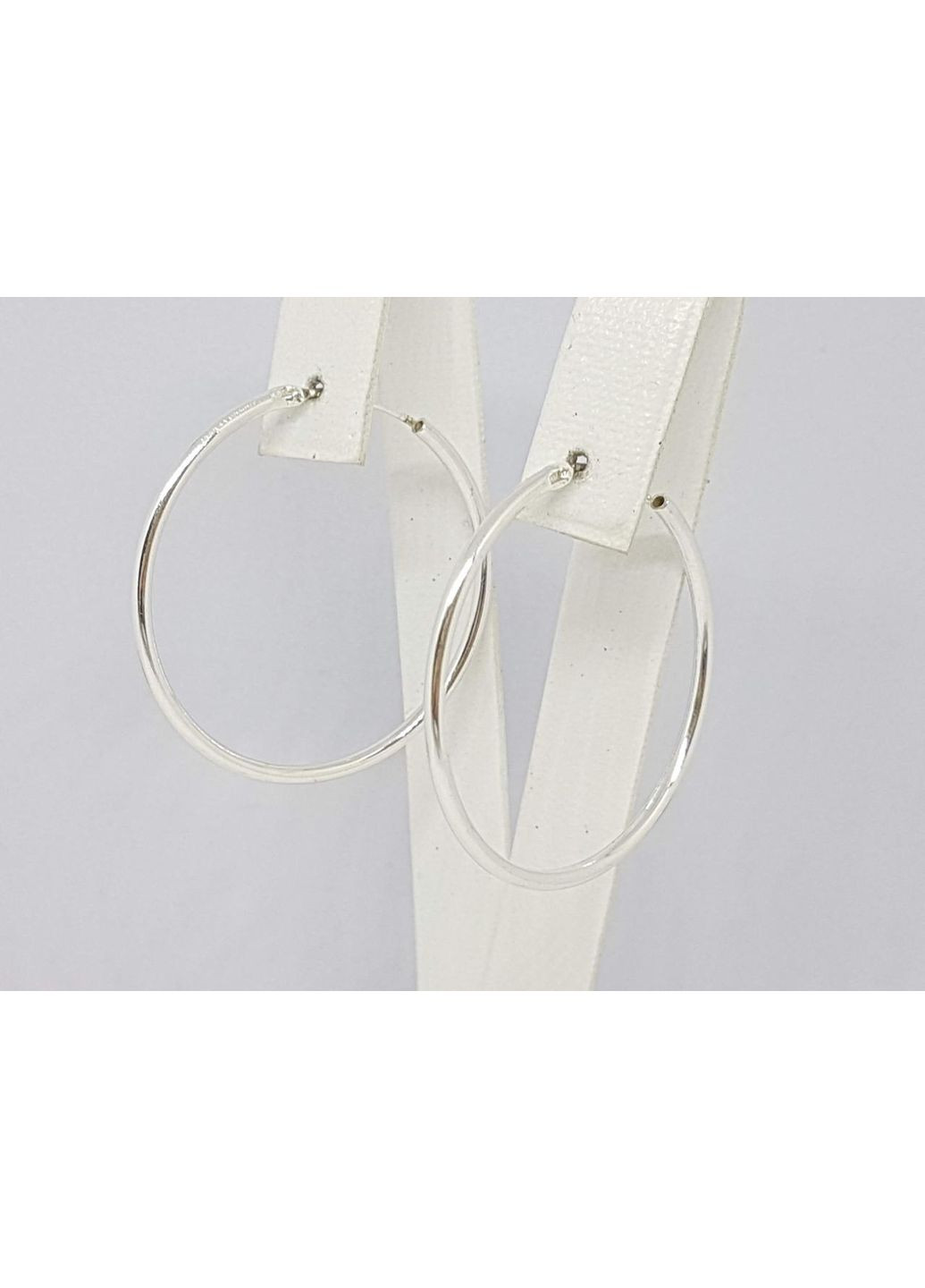 Срібні сережки-кільця. 2003 Premium (361077428)