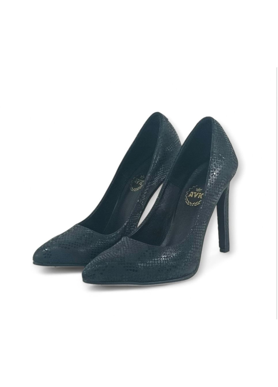 AVK Туфлі жіночі142(46) туфлі-човники синій з натуральна шкіра, — (358117787)