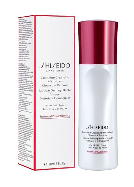 Очищаюча пінка для зняття макіяжу Complete Cleansing Microfoam 180ml Shiseido (329998945)