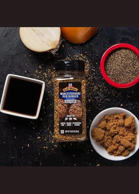 Приправа Worcestershire Pub Burger Seasoning для бургера 301 г McCormick (313293876)