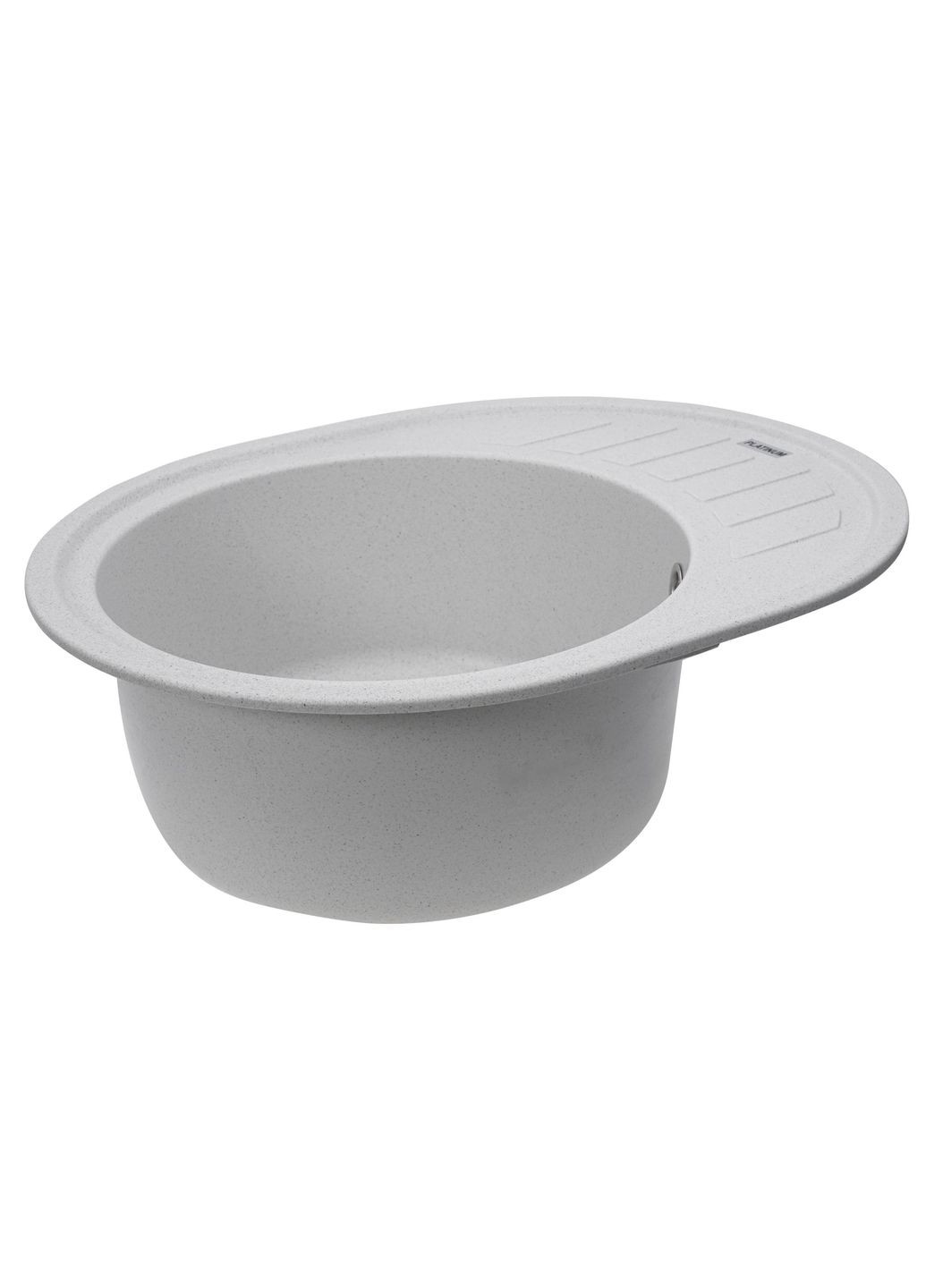 Гранітна мийка для кухні 6250 SOUL матова Біла в крапку Platinum (269793711)