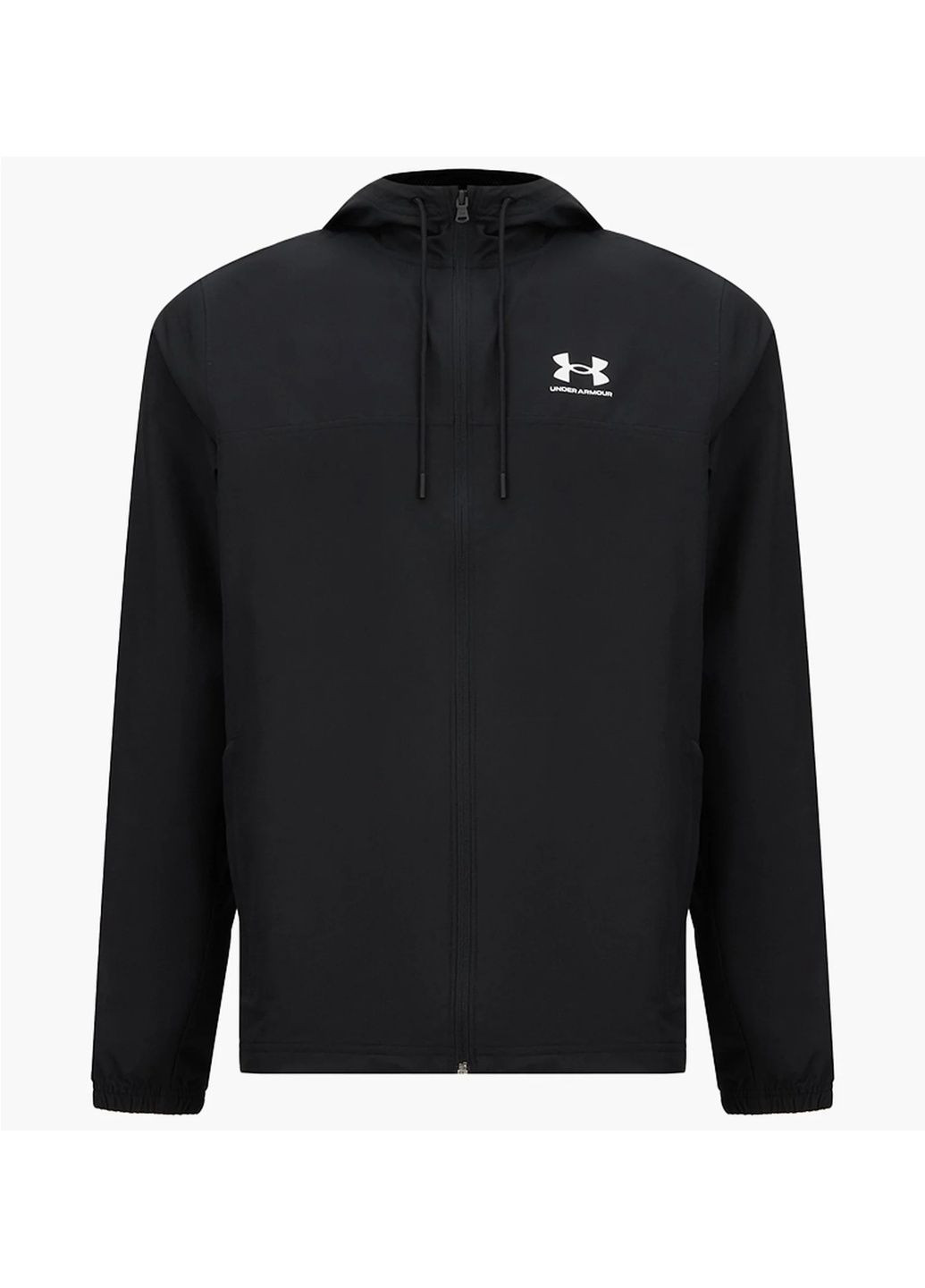Мужская толстовка Rival Wvn Windbreaker Black 1390149-001 Under Armour (364837987)