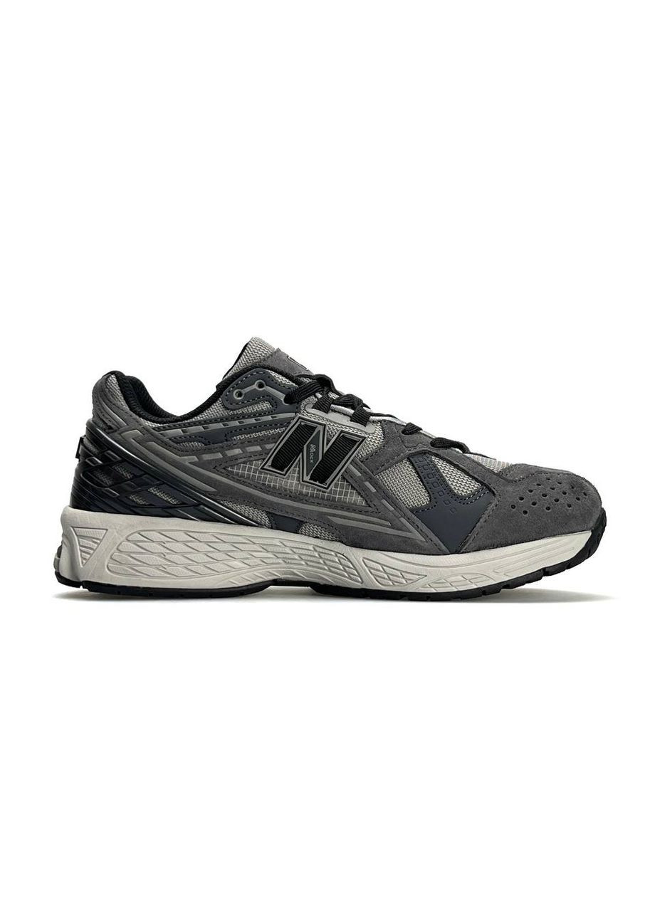 Светло-серые демисезонные кроссовки мужские new balance No Brand 1906U Light Grey Black