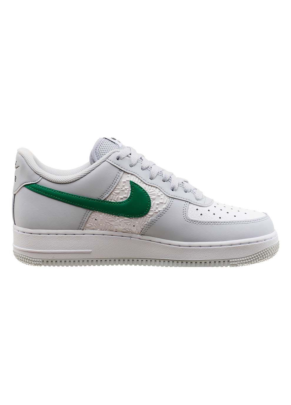 Серые демисезонные мужские кроссовки air force 1 '07 серый Nike