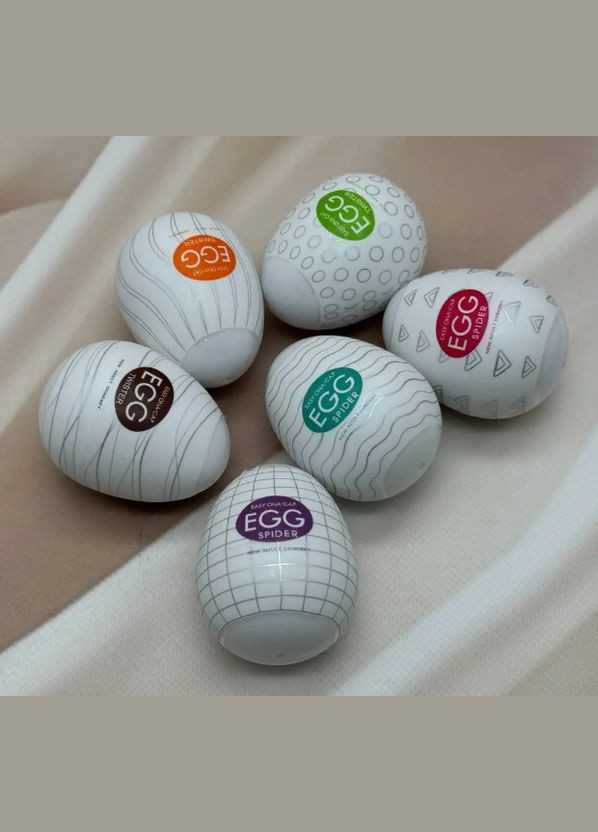 Яйце мастурбатор для чоловіків рельєфний Egg Чоловічий мастурбатор яйце для мастурбації Тенга яйця Tenga (322424132)