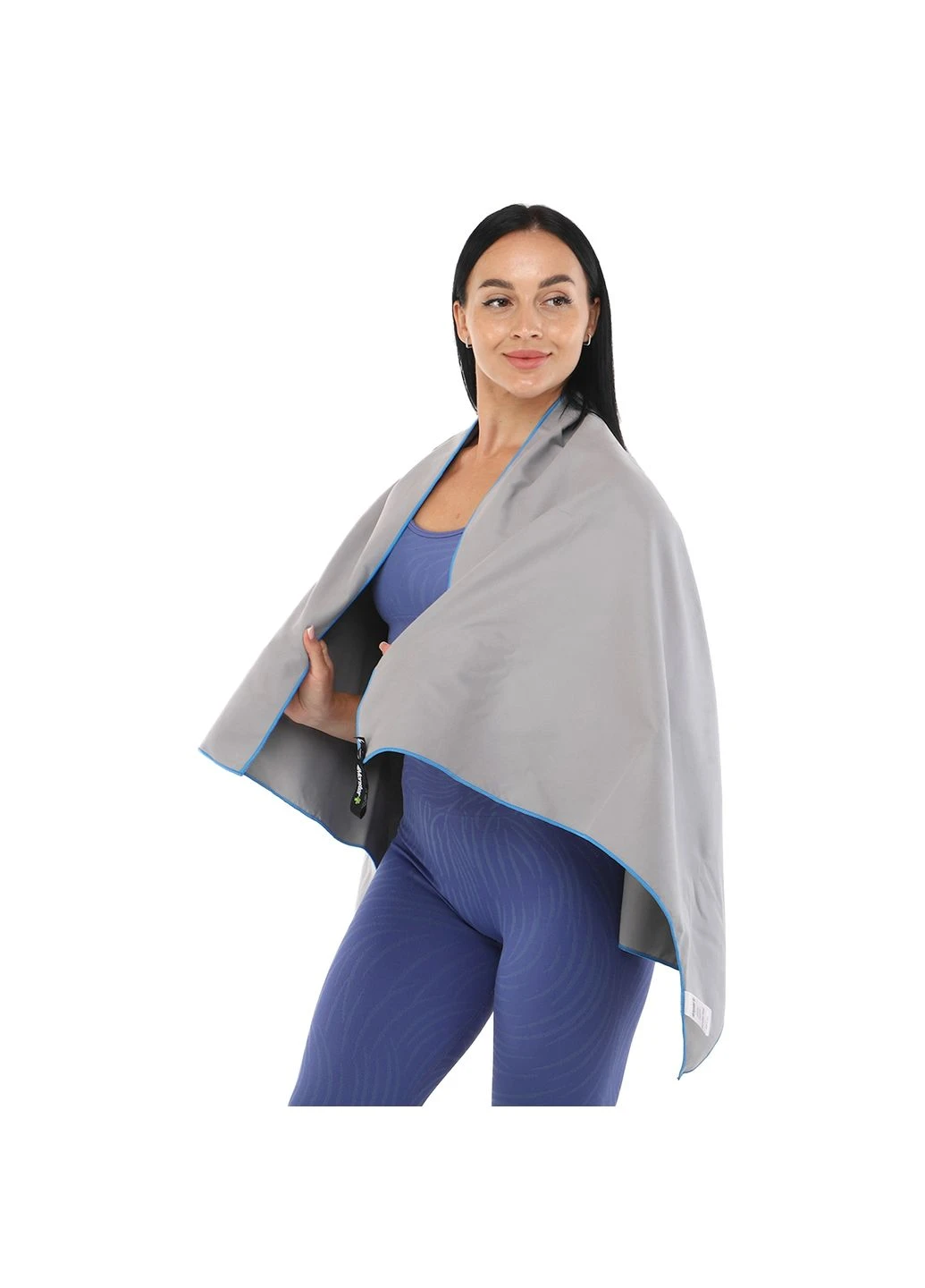 Комплект спортивных полотенец BEACH TOWEL T-PPT 3шт Цвет: 4monster светло-серый