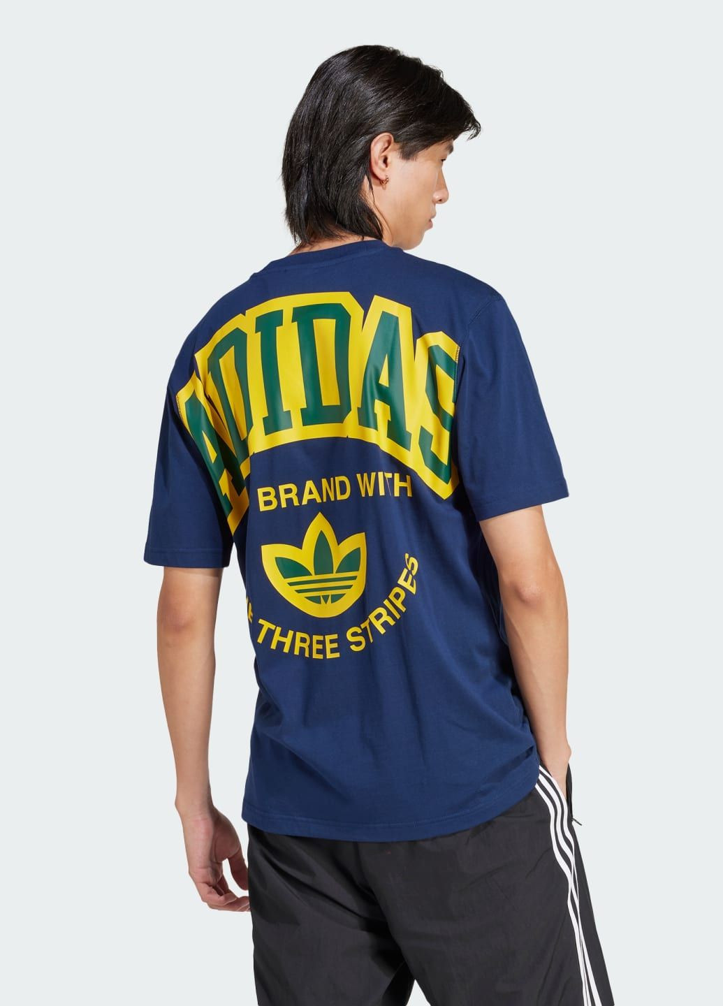 Синя футболка vrct adidas