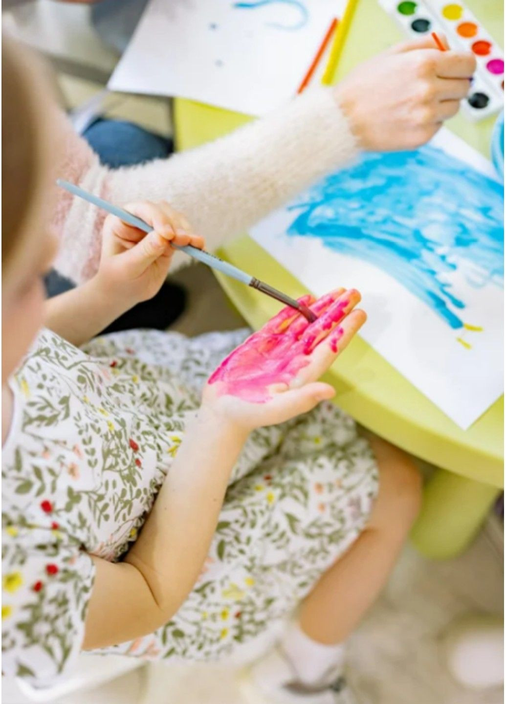 Пензель Синтетика плоска кутова 6604G №4, довга ручка, 6604G4, 99IDEAS (329143784)