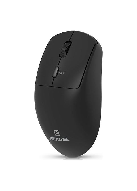 Миша бездротова RM-317W Black Real-El (369723053)