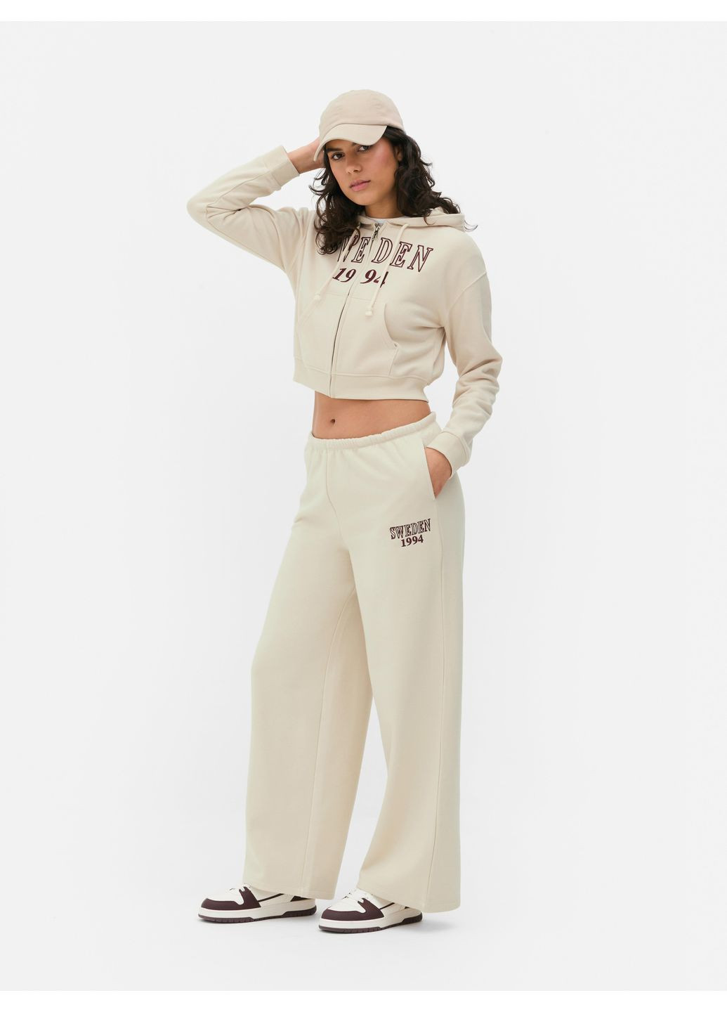 Толстовка флис,светло-бежевый с принтом, Primark (368151217)