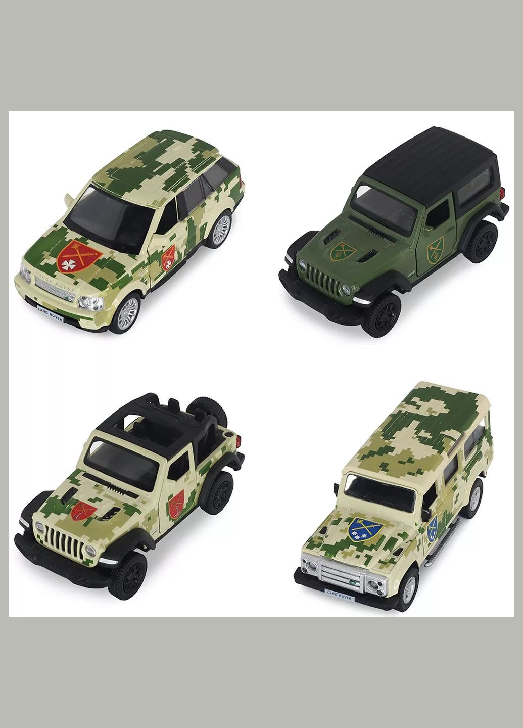 Автомодель Шеврони Героїв Jeep Wrangler Rubicon ОК "ПІВДЕНЬ" (250398UM) TechnoDrive (326805777)