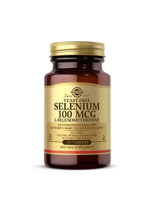 Selenium 100 mcg (100 tab) Solgar (395937033)
